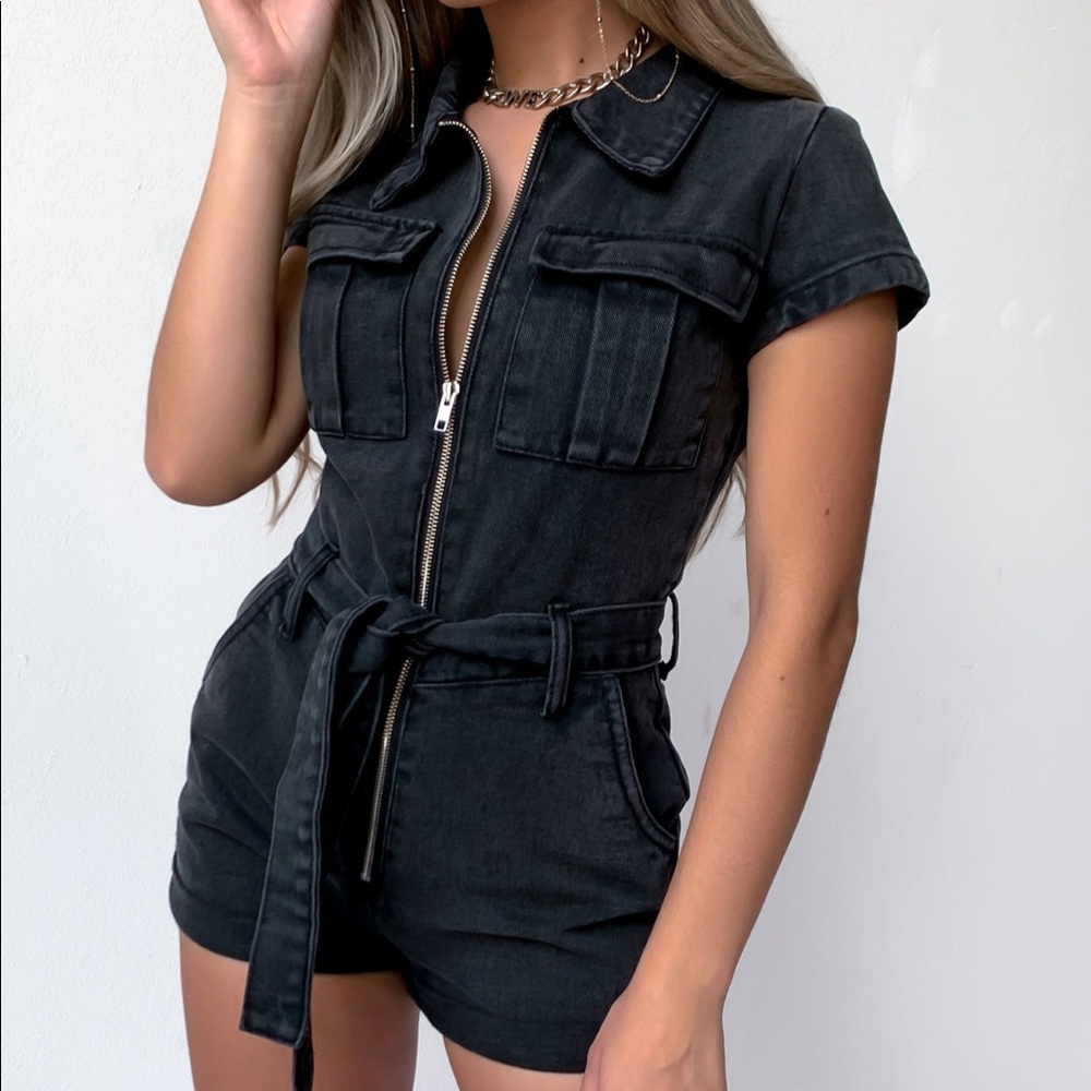 WHITE FOX BOUTIQUE - Denim Jumpsuit